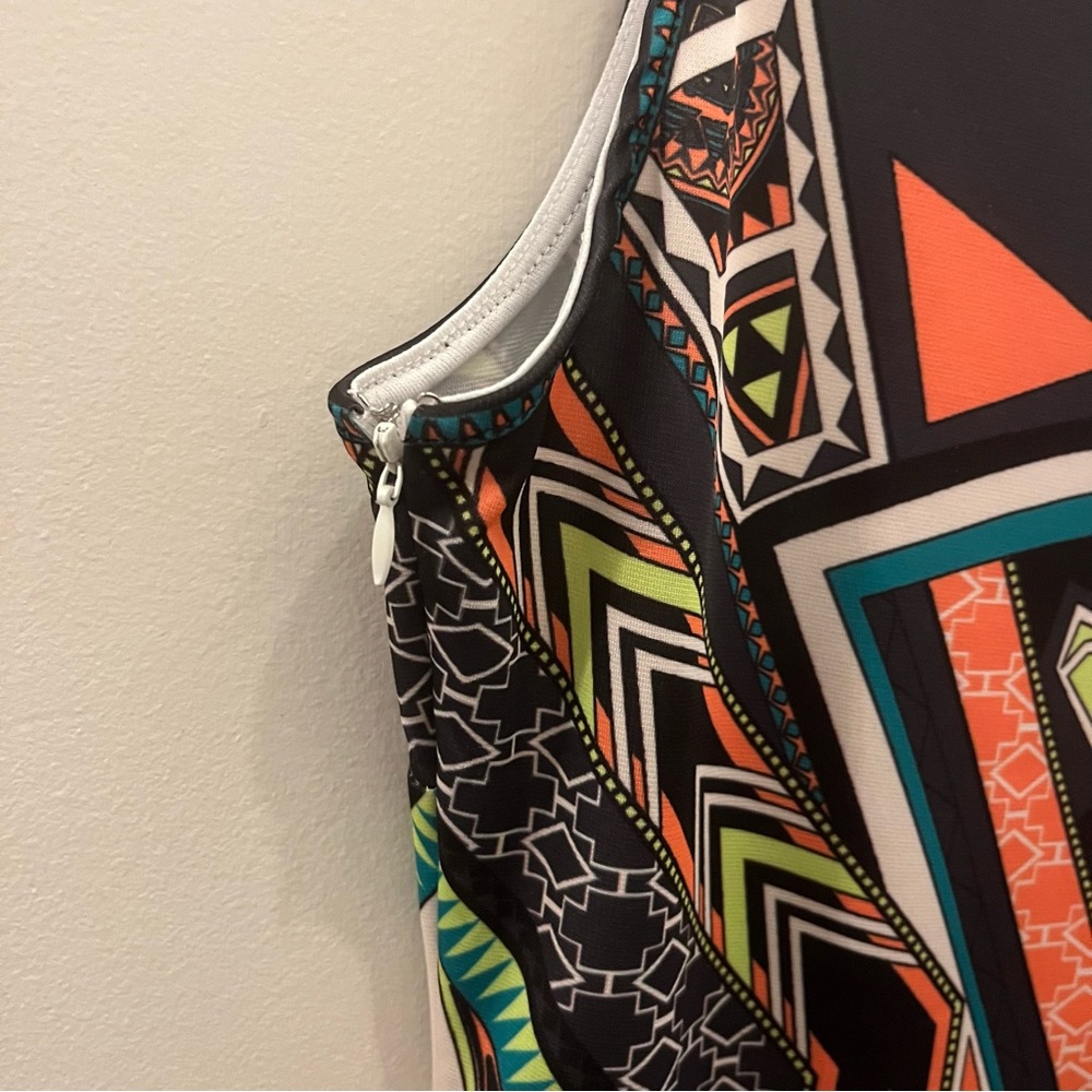 Printed Bodycon Mini Dress (Small) - Picture 6 of 7